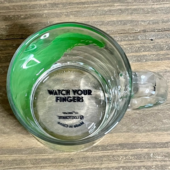 Fantastic Beasts Kelpie 12 oz Glass Mug Wizarding World Harry Potter NWOB EC HTF - Picture 5 of 6